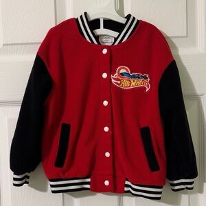 Hot Wheels Kids Red and Black Jacket